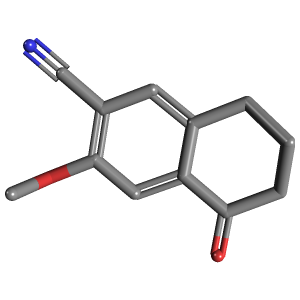 甲氧基_腈(C12H11NO2),CAS 1337839-72-1,「源叶」M91844848-100mg C12H11NO2_3D图