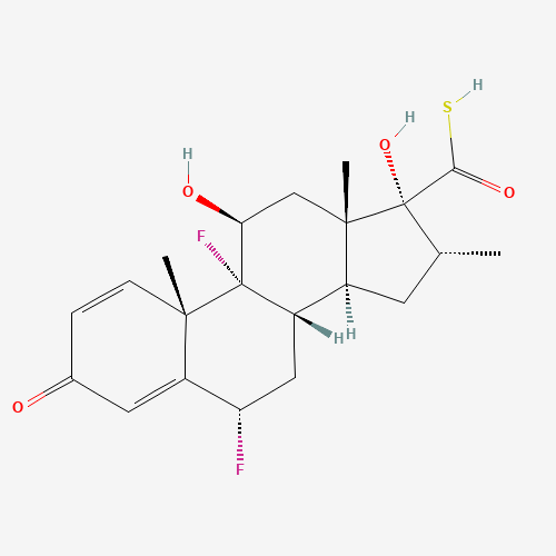 二氟_硫代羧酸氟替卡松杂质制备(C21H26F2O4S),CAS 80473-92-3报价,「源叶」A10024665-25mg