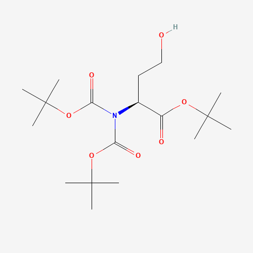 2-二（叔丁氧羰基）-L-高丝氨酸叔丁酯,CAS 945744-04-7,「源叶」D102086206-250mg