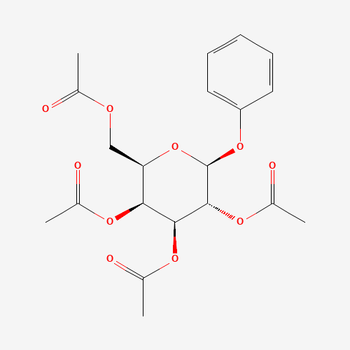 苯基四-O-乙酰基-β-D-吡喃半乳糖苷(C20H24O10),CAS 2872-72-2,「源叶」P102346-10g