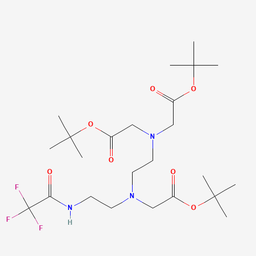 二亚乙基三胺三乙酸三氟乙酰胺三（叔丁酯）制备(C24H42F3N3O7),CAS 180152-84-5报价,「源叶」D10530513-50mg