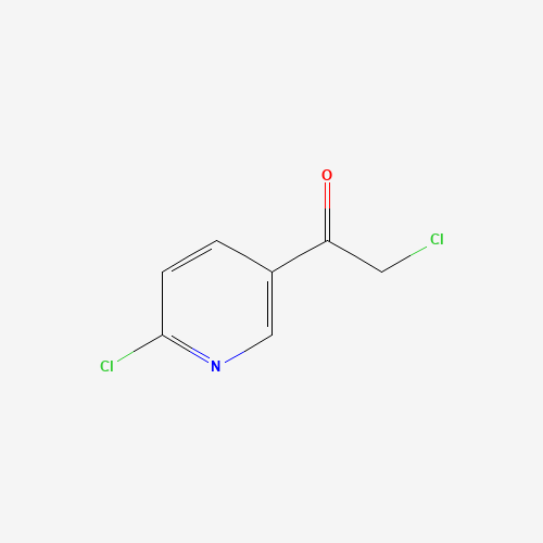 2-氯-1-（6-氯吡啶-3-Yl）乙酮,CAS 136592-00-2,「源叶」C10797730-100mg