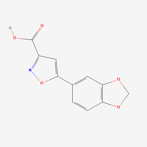 5-（1,3-苯并二恶唑-5-Yl）异恶唑-3-羧酸,CAS 668971-47-9,「源叶」B1090981-250mg