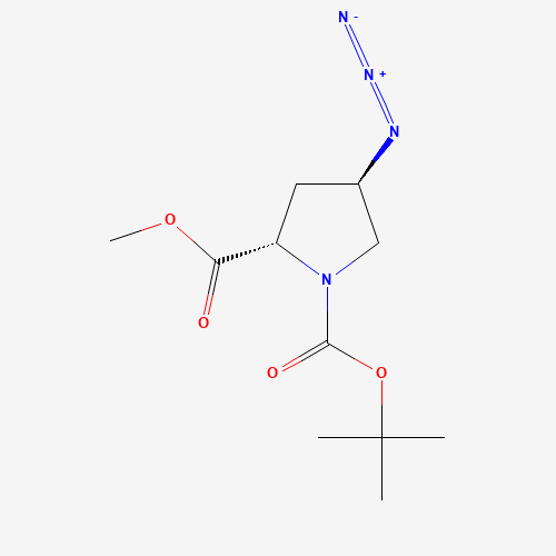 （2S_4R）-4-叠氮-1,2-吡咯烷二甲酸1-（1,1-二甲基乙基）2-甲基酯,CAS 121147-97-5,「源叶」S11369242-250mg
