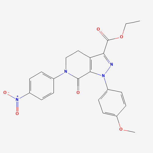 四氢_羧酸乙酯阿哌沙班杂质制备(C22H20N4O6),CAS 536759-91-8报价,「源叶」E11711790-250mg