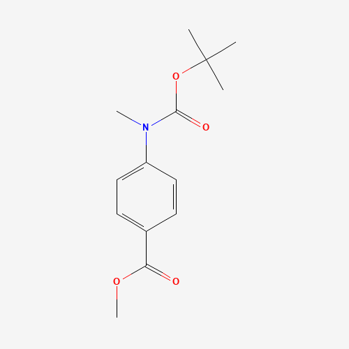 4-（叔丁氧羰基（甲基）氨基）苯甲酸甲酯,CAS 741275-29-6,「Fluorochem」M11846253-1g
