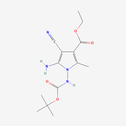 甲基-羧酸乙酯(C14H20N4O4),CAS 129378-20-7,「源叶」E11851306-100mg