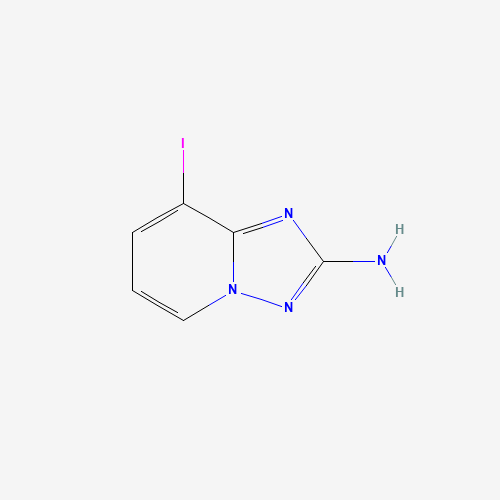 8-碘-[1,2,4]三唑[1,5-a]吡啶-2-胺,CAS 1245648-97-8,「韶远」I118798287-1g