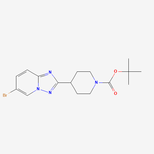 哌啶-羧酸叔丁酯(C16H21BrN4O2),CAS 1422344-42-0,「源叶」T121229799-25mg