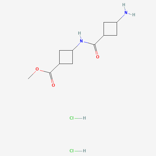 氨基环丁烷羰基-环丁烷羧酸甲酯盐酸盐(C11H20Cl2N2O3),CAS 1860028-26-7,「Fluorochem」M122170290-1g