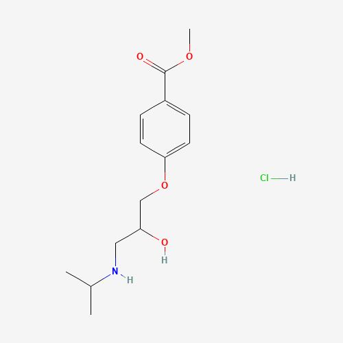 4-（2-羟基-3-异丙基氨基丙氧基）苯甲酸甲酯盐酸盐,CAS 33947-96-5,「源叶」H12238215-50mg