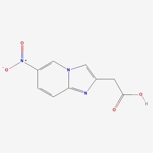 硝基咪唑-乙酸(C9H7N3O4),CAS 59128-18-6,「Fluorochem」N12269141-1g