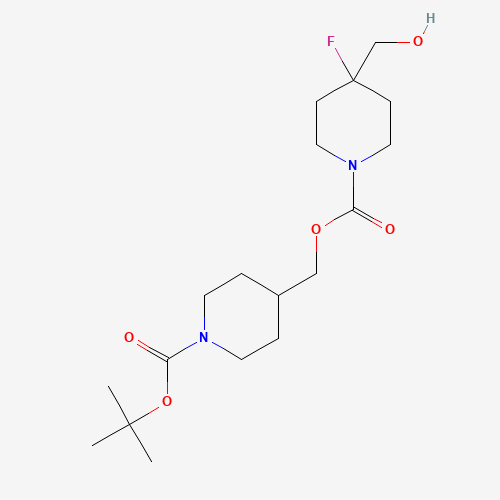 叔丁氧基-羧酸甲酯(C18H31FN2O5),CAS 2173112-50-8,「Fluorochem」T129522003-1g