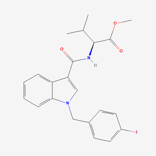 N-[[1-[（4-氟苯基）甲基]-1H-吲哚-3-Yl]羰基]-L-缬氨酸_甲酯,CAS 1971007-90-5,「源叶」N129522103-1mg