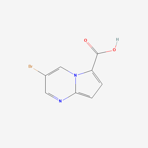 3-溴吡咯并[1,2-a]嘧啶-6-羧酸,CAS 1823918-84-8,「Fluorochem」B130133297-1g