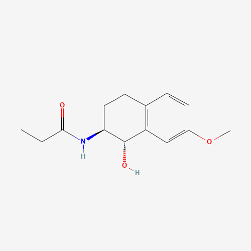 N-[（1S_2S）-1,2,3,4-四氢-1-羟基-7-甲氧基-2-萘基]丙酰胺,CAS 88058-73-5,「源叶」N13293074-5mg