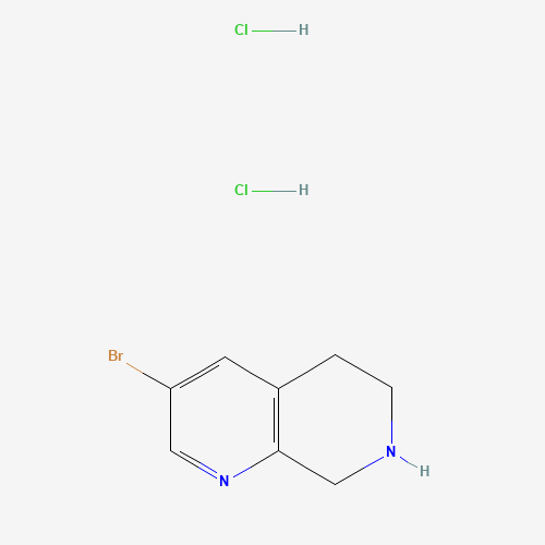 四氢-萘吡啶二盐酸盐(C8H11BrCl2N2),CAS 2177267-75-1,「Fluorochem」B134129772-250mg