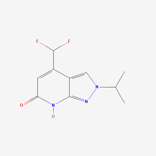 吡啶_酮(C10H11F2N3O),CAS 1018126-31-2,「Fluorochem」D135646632-1g