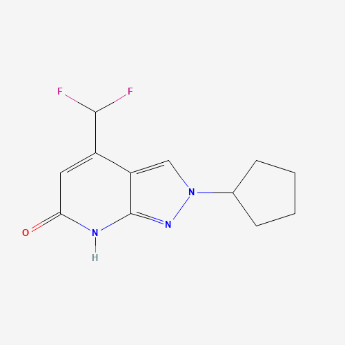 吡啶_酮(C12H13F2N3O),CAS 1018163-80-8,「Fluorochem」C135646642-1g