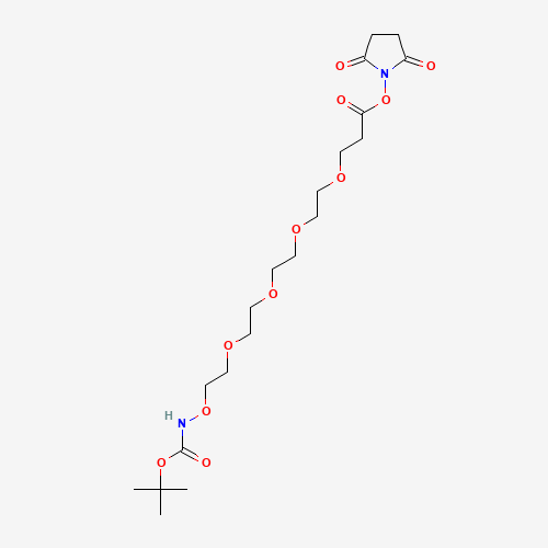 t-Boc-氨基氧基-Peg4-Nhs酯,CAS 2401831-99-8,「安耐吉」T145714645-5g