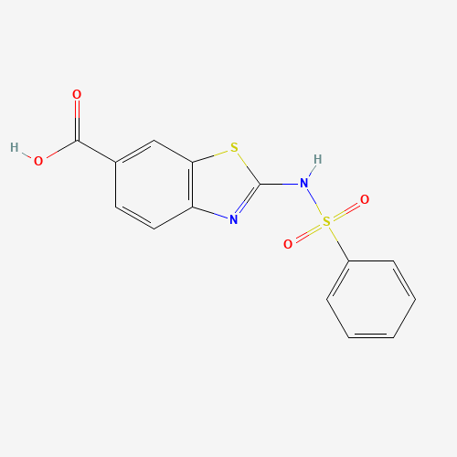 苯并噻唑-羧酸(C14H10N2O4S2),CAS 929860-30-0,「Fluorochem」P16425783-5g