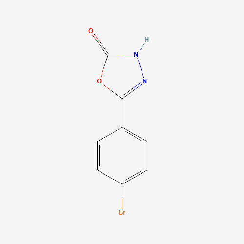 恶二唑_酮(C8H5BrN2O2),CAS 669715-28-0,「源叶」B16484033-500mg
