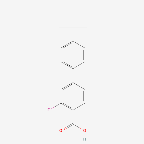 4'-（叔丁基）-3-氟-[1,1'-联苯]-4-羧酸,CAS 926236-47-7,「源叶」T16768690-1g
