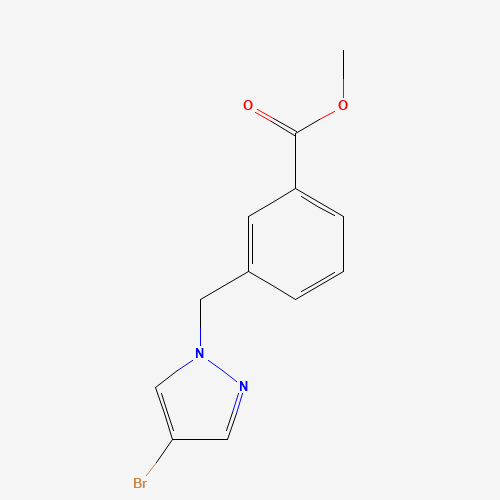 吡唑-苯甲酸甲酯(C12H11BrN2O2),CAS 1005628-24-9,「Fluorochem」M17024610-5g