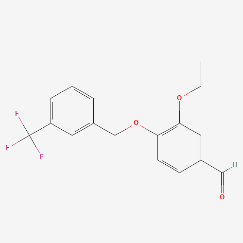 苄基_苯甲醛(C17H15F3O3),CAS 667437-26-5,「Fluorochem」E17370882-5g