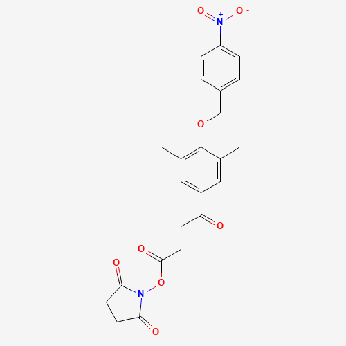 苯基_氧代丁酸琥珀酰亚胺酯制备(C23H22N2O8),CAS 948995-62-8报价,「阿拉丁」S17751994-100mg