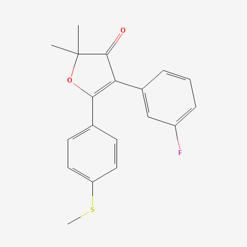 甲硫基_酮(C19H17FO2S),CAS 301693-50-5,「Fluorochem」F18385584-250mg