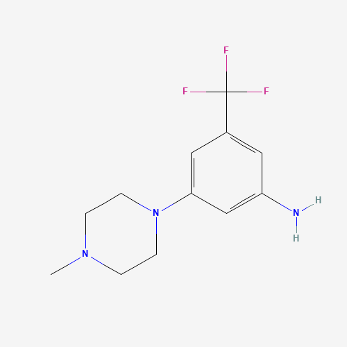 3-（4-甲基哌嗪-1-Yl）-5-（三氟甲基）苯胺,CAS 641571-21-3,「韶远」M18543044-5g