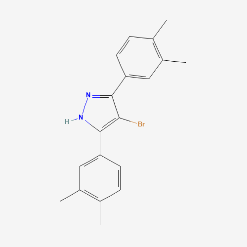二甲基苯基-吡唑(C19H19BrN2),CAS 1187632-17-2,「Fluorochem」B19587630-1g