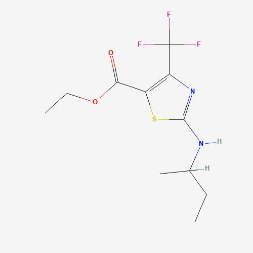 仲丁基氨基-羧酸乙酯(C11H15F3N2O2S),CAS 886498-27-7,「Fluorochem」E19616506-1g