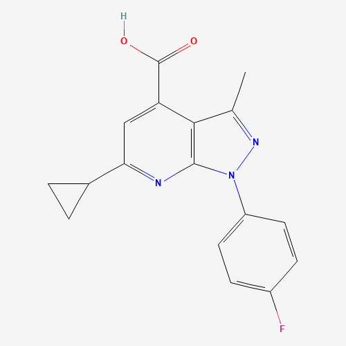 环丙基_羧酸(C17H14FN3O2),CAS 937598-64-6,「Fluorochem」C19616677-5g