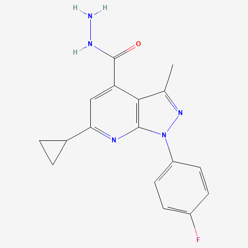 吡啶_酰肼(C17H16FN5O),CAS 938022-28-7,「Fluorochem」C19616679-5g