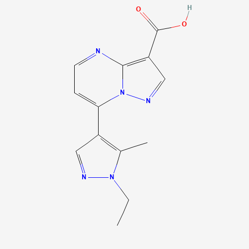 吡唑并_羧酸(C13H13N5O2),CAS 1006446-94-1,「Fluorochem」E19616735-5g