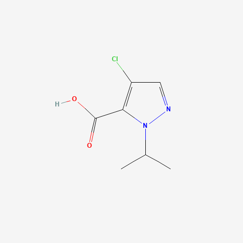 4-氯-1-异丙基-1H-吡唑-5-羧酸,CAS 1006451-56-4,「Fluorochem」C19619902-1g