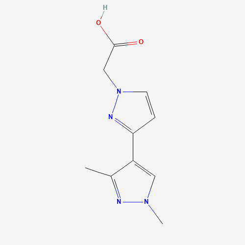 二甲基吡唑-乙酸(C10H12N4O2),CAS 1006464-37-4,「Fluorochem」D19621295-5g