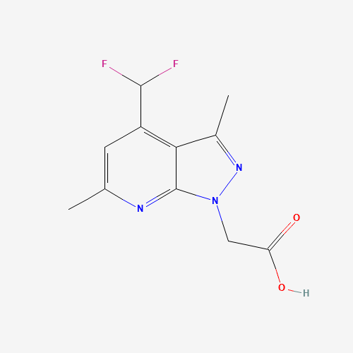 二氟甲基-乙酸(C11H11F2N3O2),CAS 937607-08-4,「Fluorochem」D19625336-5g
