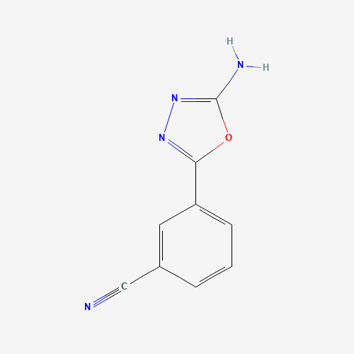 3-（5-氨基-1,3,4-恶二唑-2-Yl）苯甲腈,CAS 1016521-87-1,「安耐吉」A20116621-5g