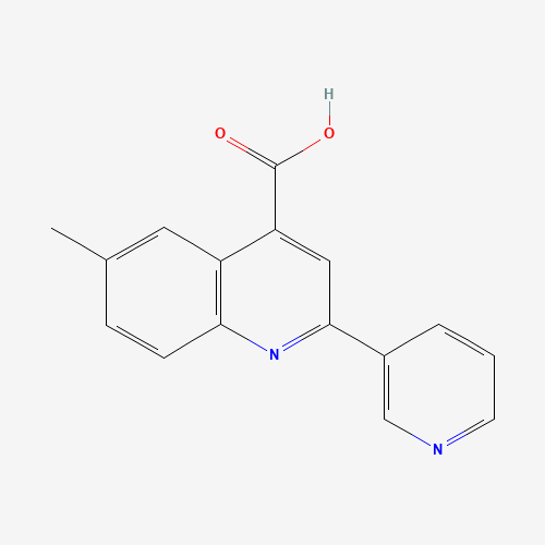 6-甲基-2-吡啶-3-基喹啉-4-羧酸,CAS 5110-02-1,「Fluorochem」M21187-5g