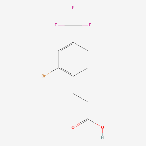 3-（2-溴-4-（三氟甲基）苯基）丙酸,CAS 68755-36-2,「Fluorochem」B22754129-1g