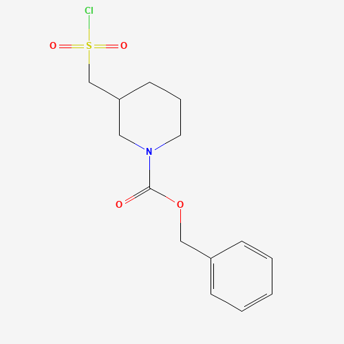 3-（氯磺酰基甲基）哌啶-1-羧酸苄基酯,CAS 242459-83-2,「Fluorochem」B23000683-250mg