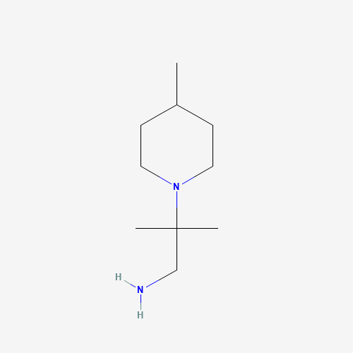 2-甲基-2-（4-甲基哌啶-1-Yl）丙烷-1-胺,CAS 933724-18-6,「源叶」M24701146-1g