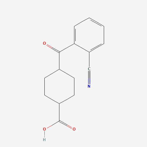4-（2-氰基苯甲酰基）环己烷-1-羧酸,CAS 735269-94-0,「Fluorochem」C24722474-5g