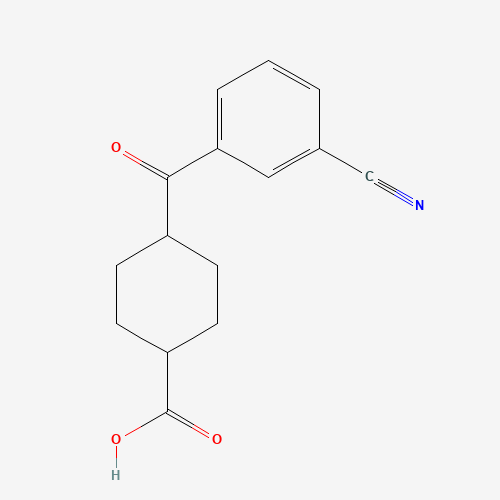 4-（3-氰基苯甲酰基）环己烷-1-羧酸,CAS 735269-95-1,「Fluorochem」C24722475-2g