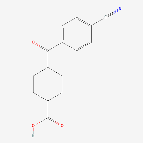 4-（4-氰基苯甲酰基）环己烷-1-羧酸,CAS 735269-97-3,「Fluorochem」T24722476-1g