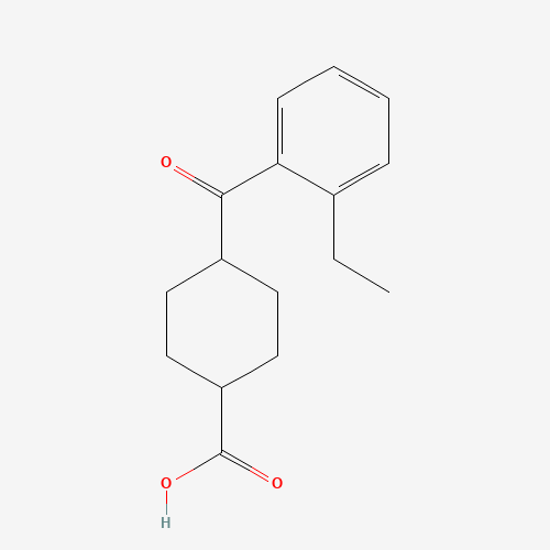 4-（2-乙基苯甲酰基）环己烷-1-羧酸,CAS 735270-02-7,「Fluorochem」C24722479-1g