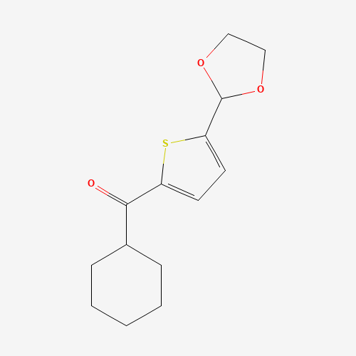 环己基_噻吩酮(C14H18O3S),CAS 898772-56-0,「Fluorochem」C24723458-2g